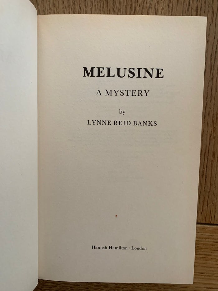 Melusine - A Mystery (signed)