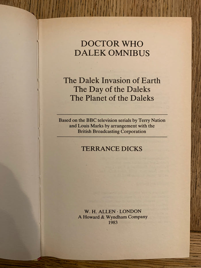 Doctor Who - Dalek Omnibus