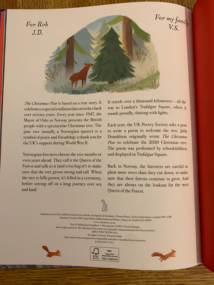 The Christmas Pine (signed)