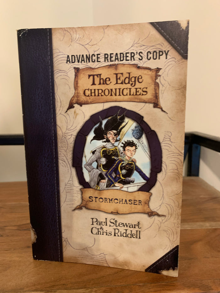 The Edge Chronicles - Beyond The Deepwoods & Stormchaser Uncorrected Advanced Proof (signed)