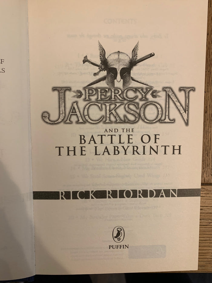 Percy Jackson and the Battle of the Labyrinth