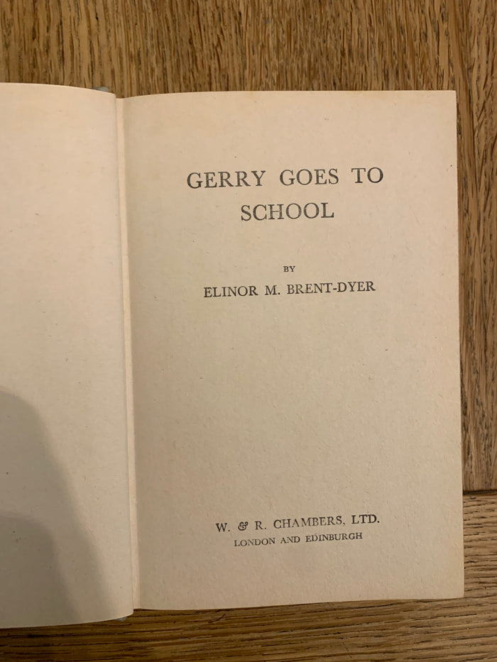 Gerry Goes To School