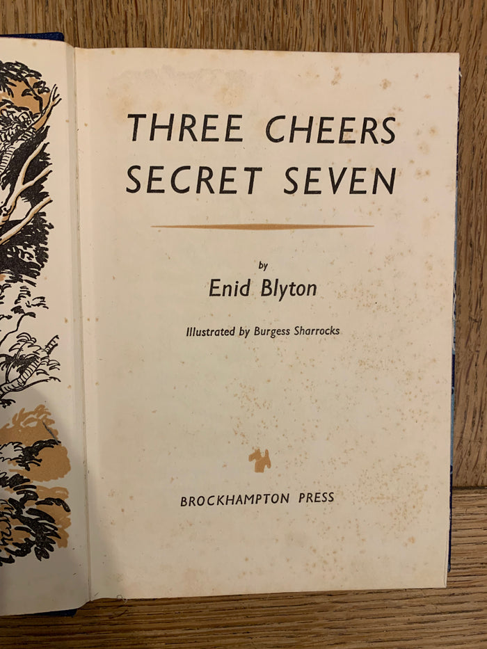 Three Cheers Secret Seven