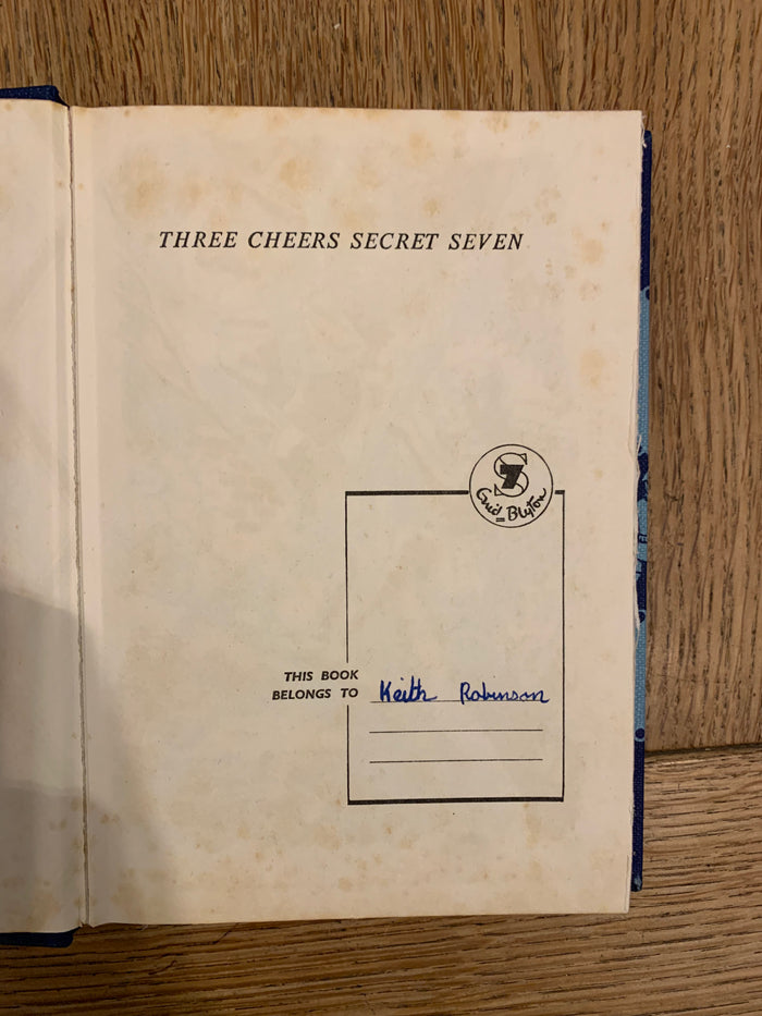 Three Cheers Secret Seven