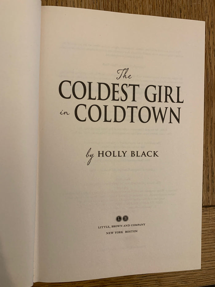 The Coldest Girl in Coldtown