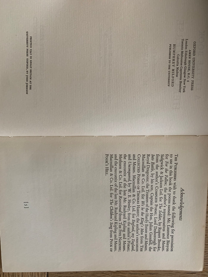 A Little Book of Heroic Verse