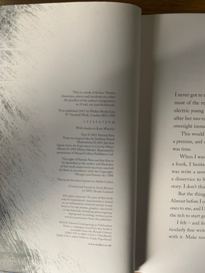 A Monster Calls (signed)