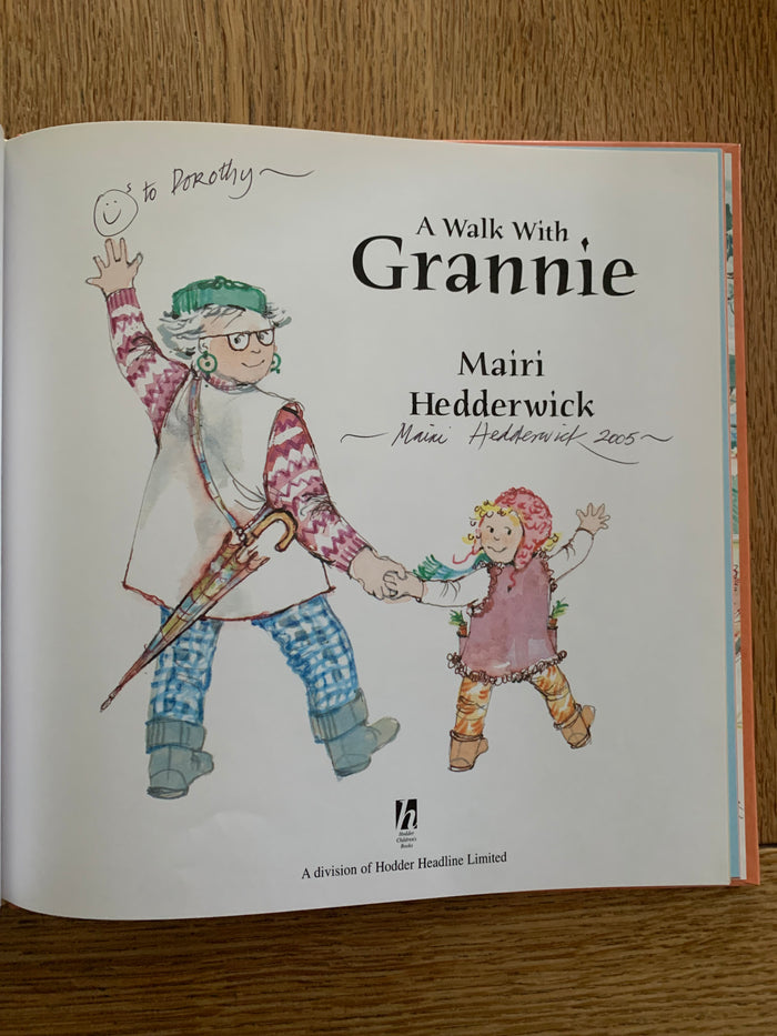 A Walk with Grannie (signed)