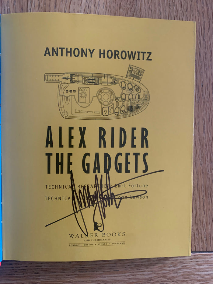 Alex Rider - The Gadgets (signed)