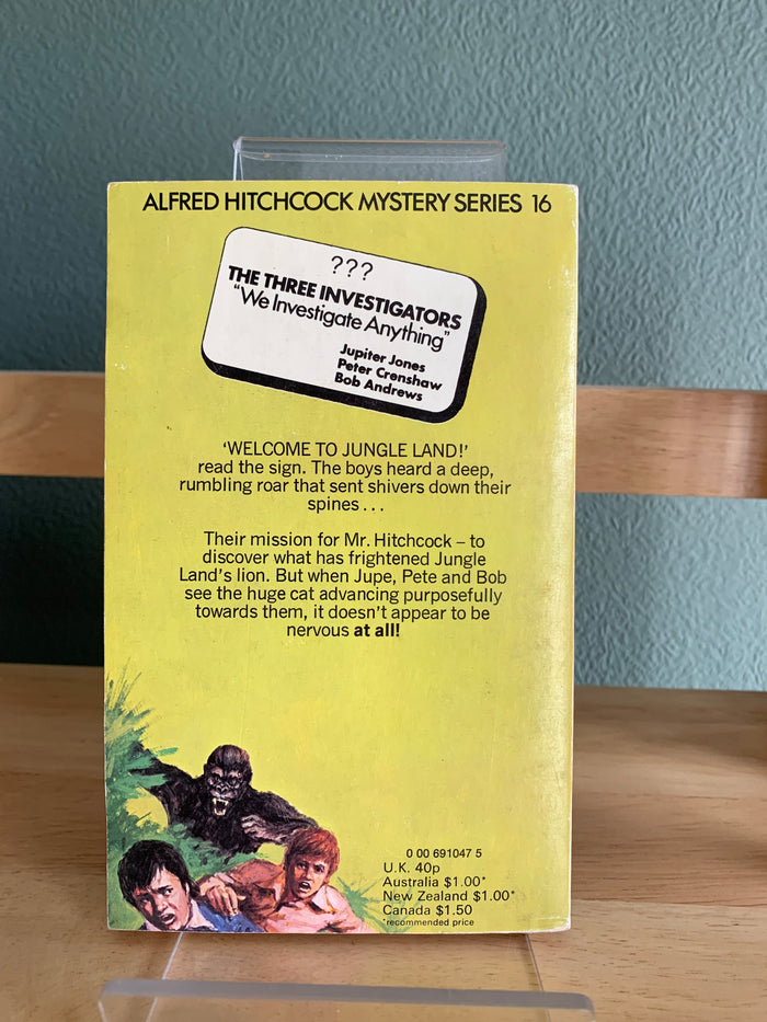 Alfred Hitchcock and The Three Investigators in the Mystery of the Nervous Lion