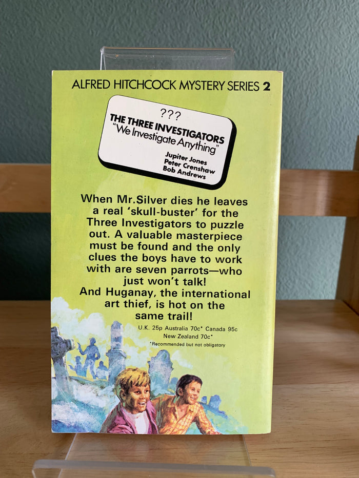 Alfred Hitchcock and The Three Investigators in the Mystery of the Stuttering Parrot