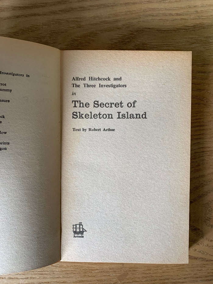 Alfred Hitchcock and The Three Investigators in the Secret of Skeleton Island