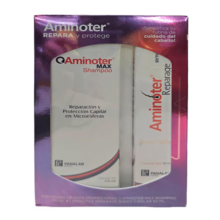 Aminoter Max Shampoo+ Reparage Pack