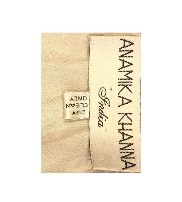 Anamika Khanna Black &amp; Red Cape set