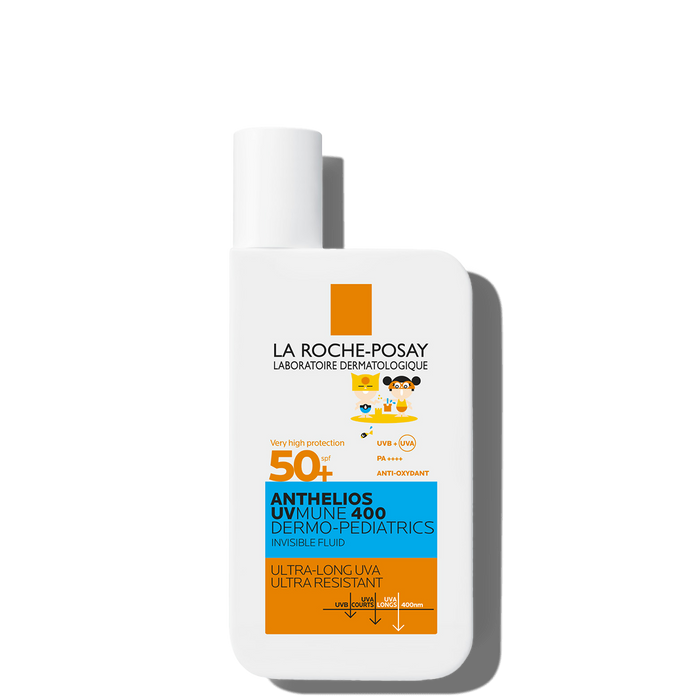 LA ROCHE-POSAY ANTHELIOS UVMUNE 400 DERMO-PEDIATRICS INVISIBLE FLUID SPF50+ - presentacion actual