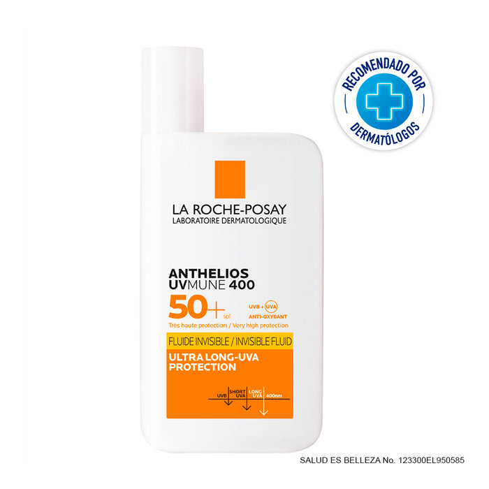 Anthelios Uv Mune Fluido Invisible FPS 50+ 50ml