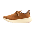 Side view of a Native Shoes Adults Apollo 10 Footwear in Quicksand Brown / Tapioca Off White