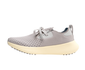 Side view of a Native Shoes Adults Apollo 10 Footwear in Ghost Grey / Tapioca Off White