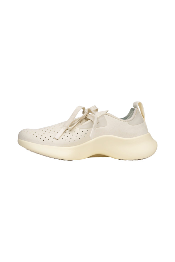 Bottom view of a Native Shoes Apollo 10 | Bone White / Tapioca Off White Footwear in Bone White / Tapioca Off White