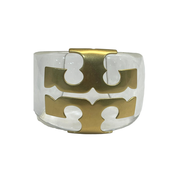 Tory Burch Applied Logo Resin Cuff