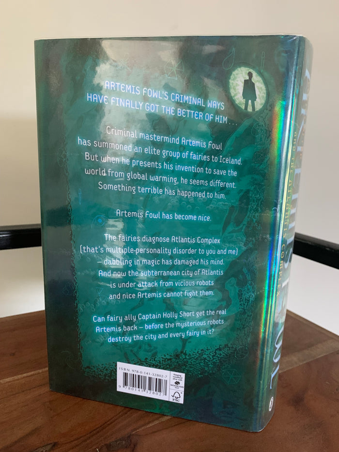 Armetis Fowl and the Atlantis Complex (signed)