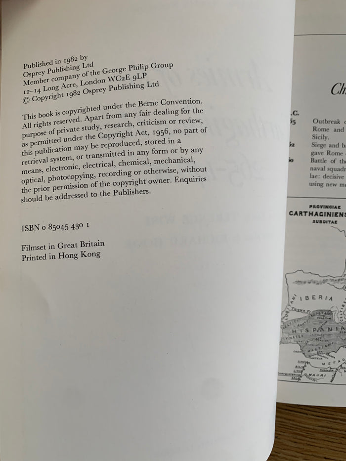 Armies of the Carthaginian Wars 265-146 BC