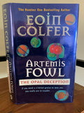 Artemis Fowl - The Opal Deception (signed + promotional book mark)