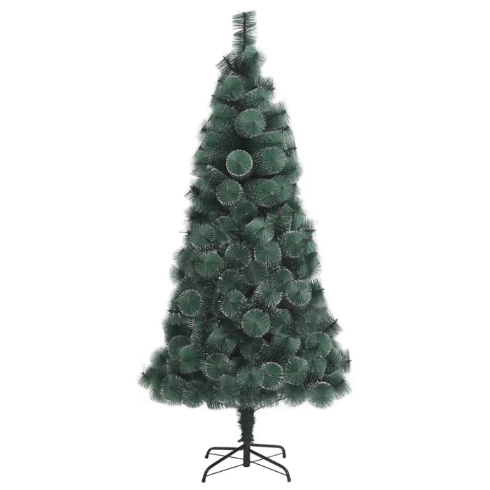 Artificial Christmas Tree LEDs&Ball Set Green 150 cm PVC&PE