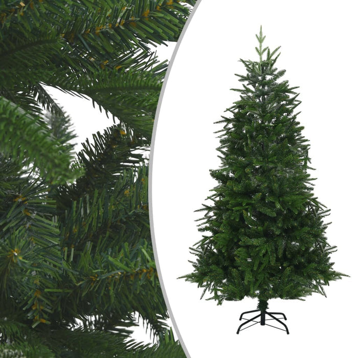 Artificial Christmas Tree LEDs&Ball Set Green 180 cm PVC&PE