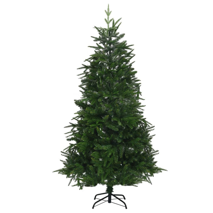 Artificial Christmas Tree LEDs&Ball Set Green 180 cm PVC&PE