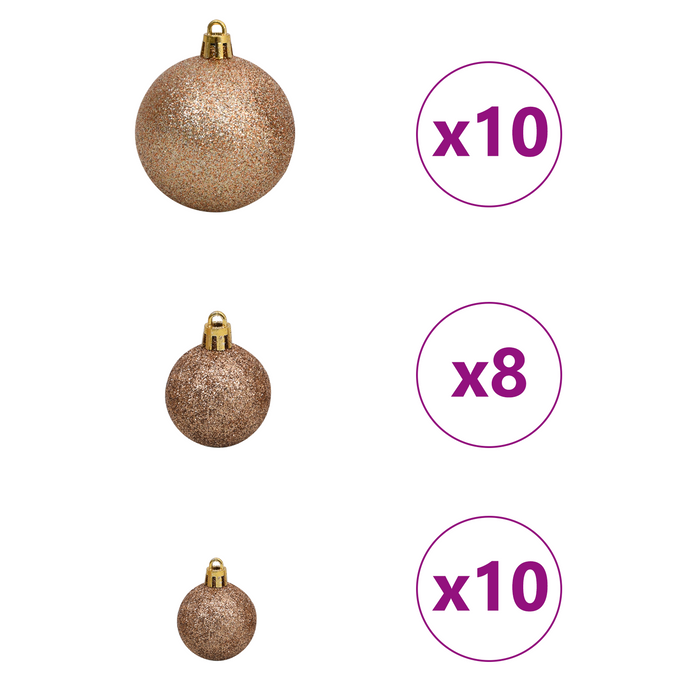 Artificial Christmas Tree with 300 LEDs with Stand Green 180 cm