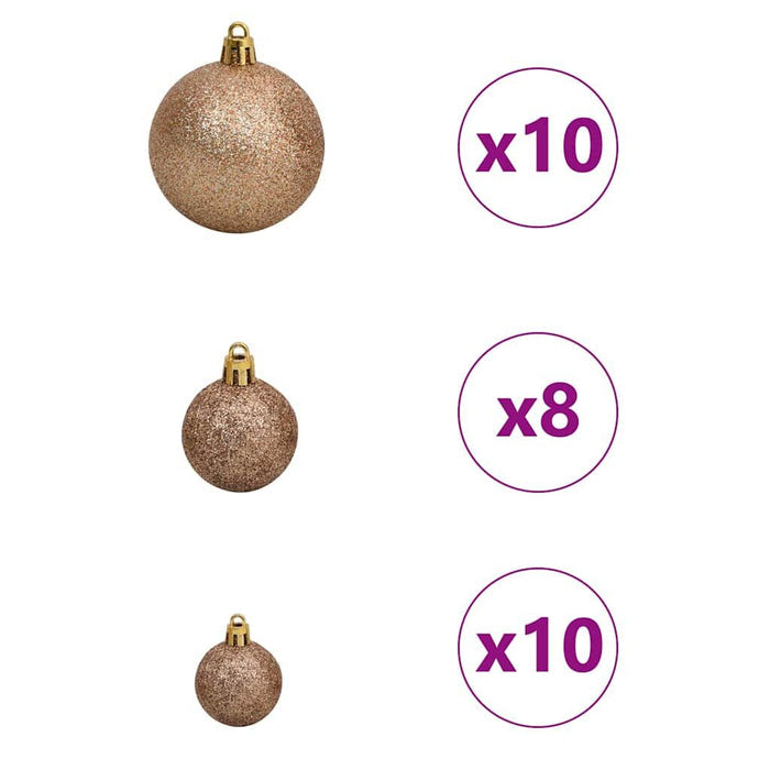 Artificial Christmas Tree with 300 LEDs with Stand Green 240 cm