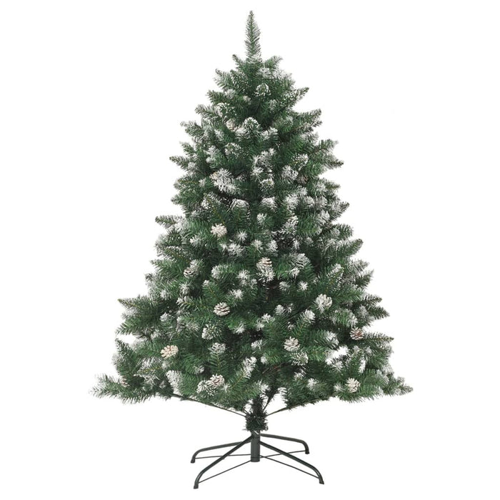 Artificial Christmas Tree with Stand Hinged PVC Steel 120cm