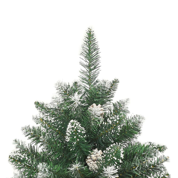 Artificial Christmas Tree with Stand Hinged PVC Steel 120cm