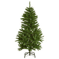 Artificial Hinged Christmas Tree 150cm LED Lights Foldable Branches Xmas Decor