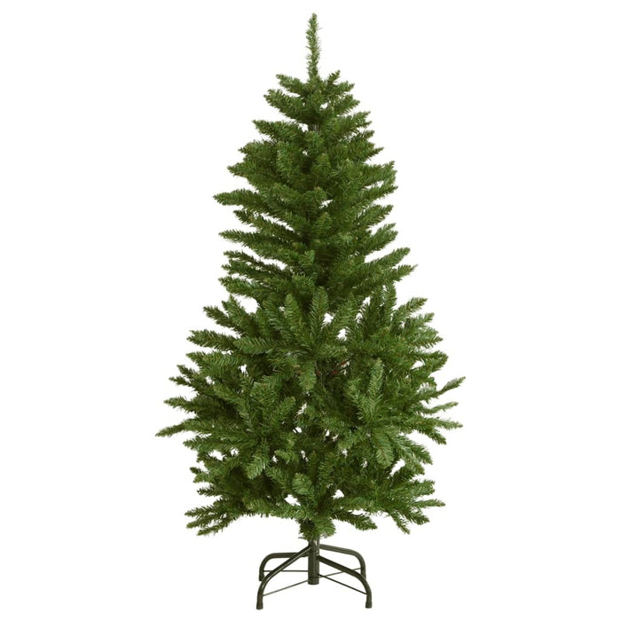 Artificial Hinged Christmas Tree 150cm LED Lights Foldable Branches Xmas Decor