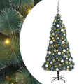 Artificial Pre-lit Christmas Tree with Ball Set Green 240 cm
