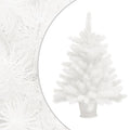 Artificial Pre-lit Christmas Tree with Ball Set White 65 cm