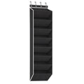 Artiss Over Door Shoe Organiser Storage 8-Tier Hanger Rack Fabric Black