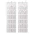 Artiss Over Door Shoe Organiser Storage X2 6-Tier Hanger 24 Pockets White