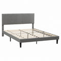Artiss Queen Bed Frame with Adjustable Headboard with 300kg Capacity Grey