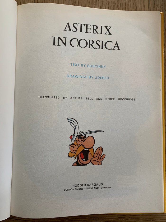 Asterix in Corsica