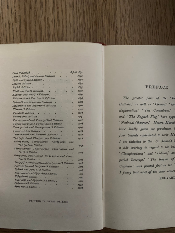 Barrack-Room Ballads and Other Verses