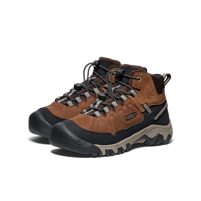 image|one|both|both|Big Kids' Targhee IV Waterproof Hiking Boot - Pair Angle Image