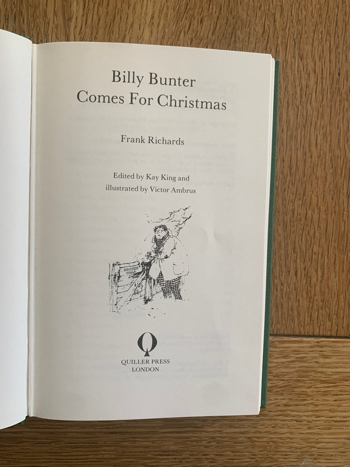 Billy Bunter Comes Home For Christmas