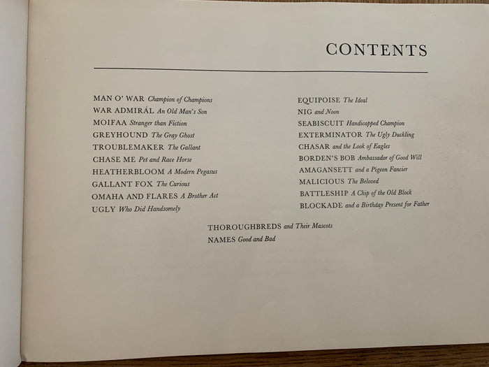 Black, Bay and Chestnut - Profiles of Twenty Favourite Horses (signed)
