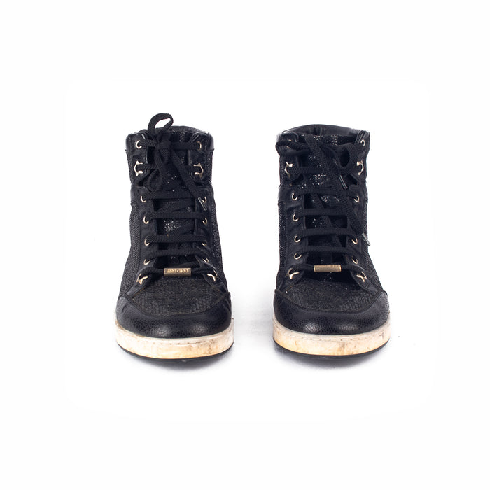 Black Shimmer Shoes-39