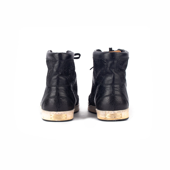 Black Shimmer Shoes-39