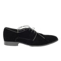 Black Velvet Lace up Shoes