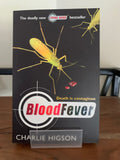 Blood Fever (signed) with sealed Collectors Cards